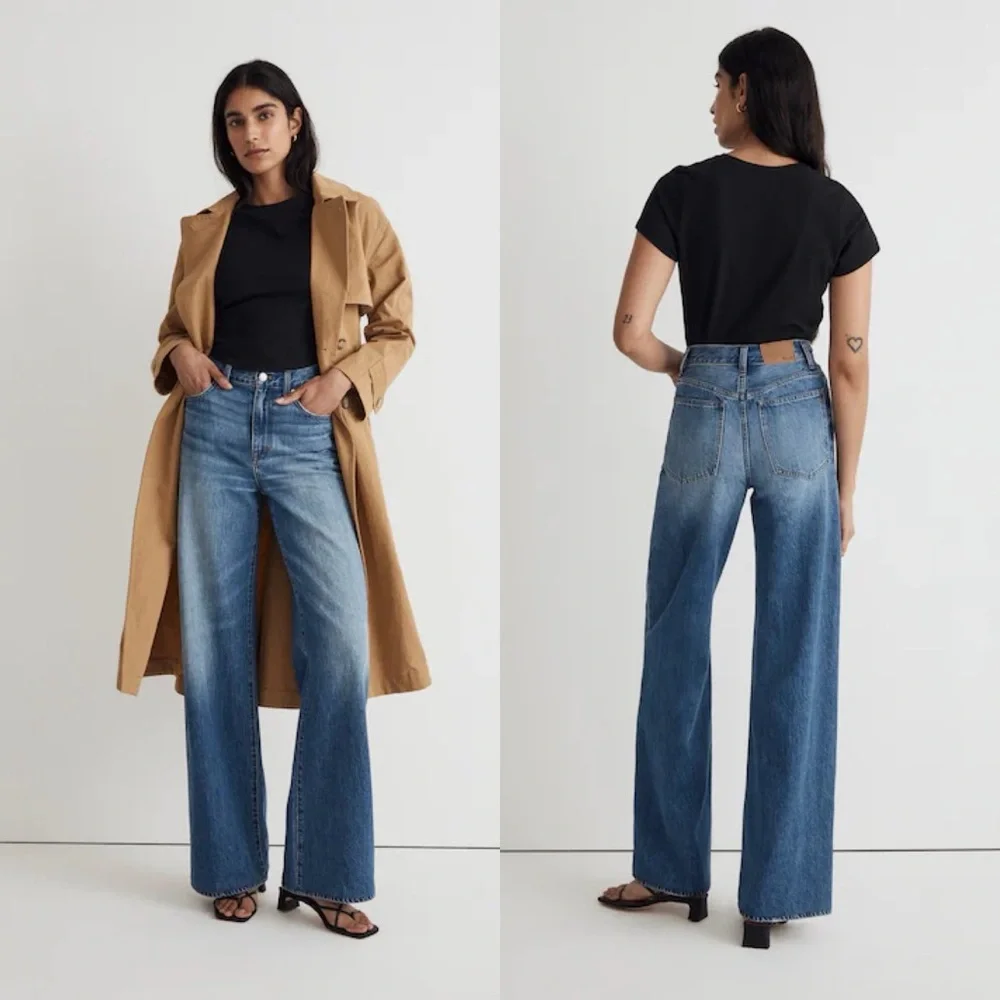 Madewell | Superwide-Leg Jeans in Fannin Wash Rigid 27